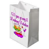 50 JAAR JONGEREN MEDIUM CADEAUZAKJE (Voorkant Gekanteld)