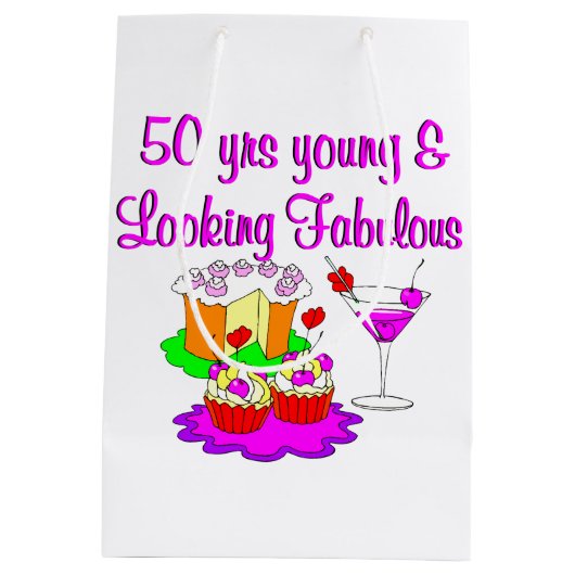 50 JAAR JONGEREN MEDIUM CADEAUZAKJE (Achterkant)
