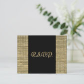 50 jaar Jubileum RSVP-kaart RSVP Kaartje (Staand voorkant)