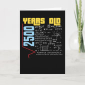 50 jaar kaart (Voorkant)