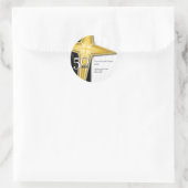 50 Jaar Kerk Jubileum Sticker (Tas)