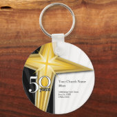 50 jaar kerkelijke Jubileum Sleutelhanger (Voorkant)