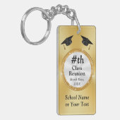 50 Jaar Klasse reünie souvenirs,  Sleutelhanger (Voorkant Links)