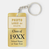 50 Jaar Klasse reünie souvenirs,  Sleutelhanger (achterkant)