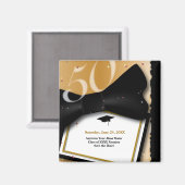  50 jaar klassenreünie Save the Date Magneet (Voorkant / Achterkant)