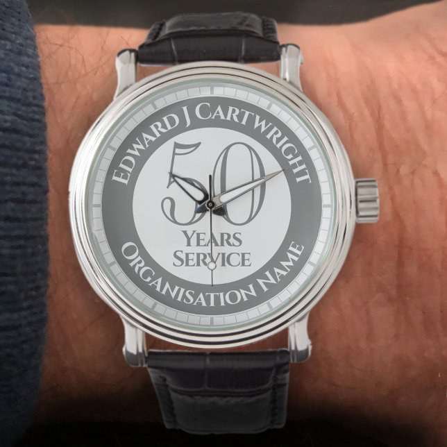 50 jaar lange servicepolshorloge horloge (Creator heeft geüpload)