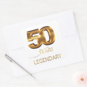 50 jaar legendarische sticker (Envelop)