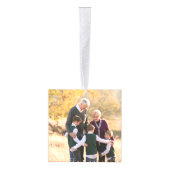 50 jaar liefde Jubileum Photo Cube Ornament (Rechts)
