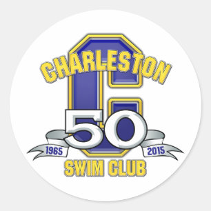 50 jaar logo sticker