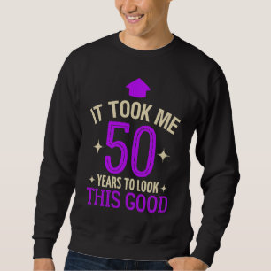 50 jaar om er goed uit te zien 50 jaar 1973 vrouwe trui