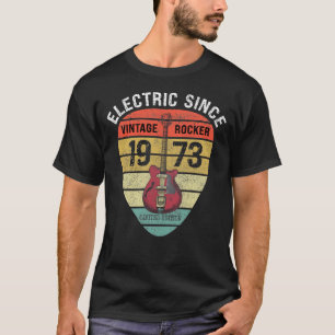 50 jaar oud 197 Limited Edition Guitar T- T-shirt
