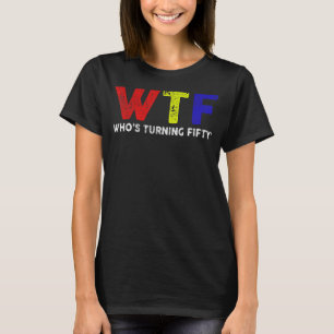 50 jaar oud 50e verjaardag 4 t-shirt