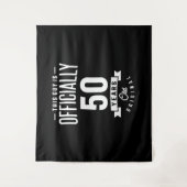 50 Jaar Oud - 50ste Verjaardag Grappig Cadeau Wandkleed (Voorkant)