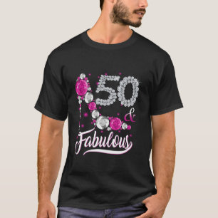50 jaar oud en een fantastische 50ste verjaardag t-shirt