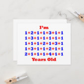 50 jaar oud! kaart (Voorkant / Achterkant in situ)