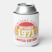 50 jaar oud september 1971, 50e Retro Geweldige Blikjeskoeler (Blikje Achterkant)