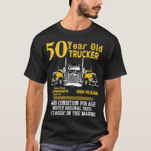 50 Jaar Oud Trucker Grappig 50e Verjaardagscadeau  T-shirt