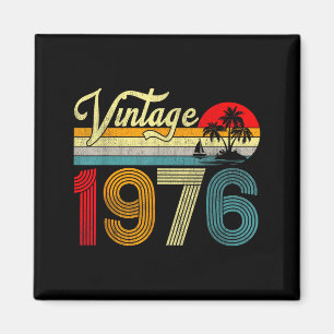 50 Jaar Oud Vintage 1976 50ste Verjaardag Mannen V Magneet