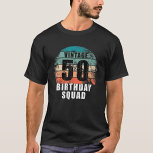 50 jaar oud vogelplein  50e verjaardag P T-shirt