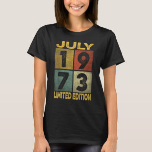 50 jaar oude 50e verjaardag Gift Legends Geboren i T-shirt