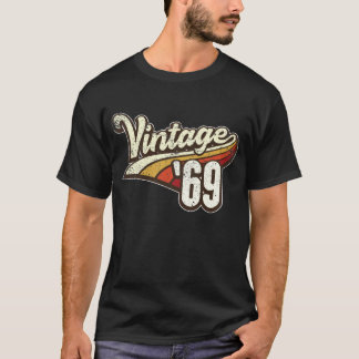 50 jaar oude 50e verjaardag met Retro Graphic T-shirt