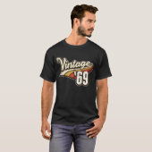 50 jaar oude 50e verjaardag met Retro Graphic T-shirt (Voorkant volledig)