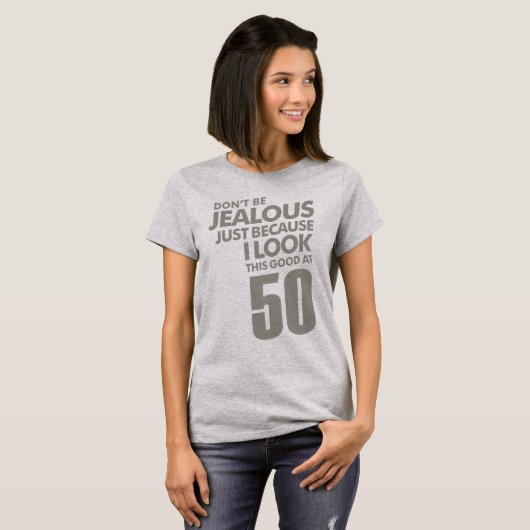 50 jaar oude bruistocht t-shirt (Voorkant volledig)