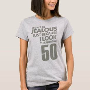 50 jaar oude bruistocht t-shirt