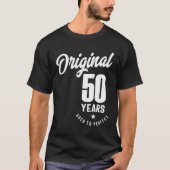 50 jaar oude cadeau | 50e verjaardag Cadeauideeën T-shirt (Voorkant)