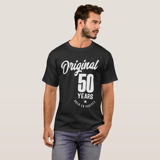 50 jaar oude cadeau | 50e verjaardag Cadeauideeën T-shirt (Voorkant volledig)
