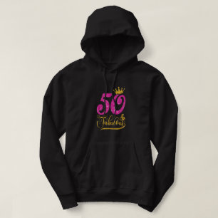 50 jaar oude cadeautjes 50 en 50 jaar Fabulous 50t Hoodie