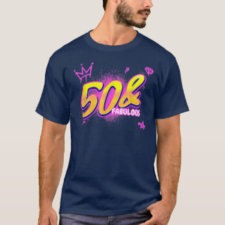 50 jaar oude cadeautjes 50 en verbluffend sinds 19 t-shirt