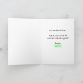 50 jaar oude kipkaart kaart (Binnen)