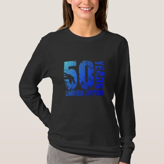 50 jaar oude mannen cadeau 50 verjaardagscadeau vo t-shirt (Voorkant)