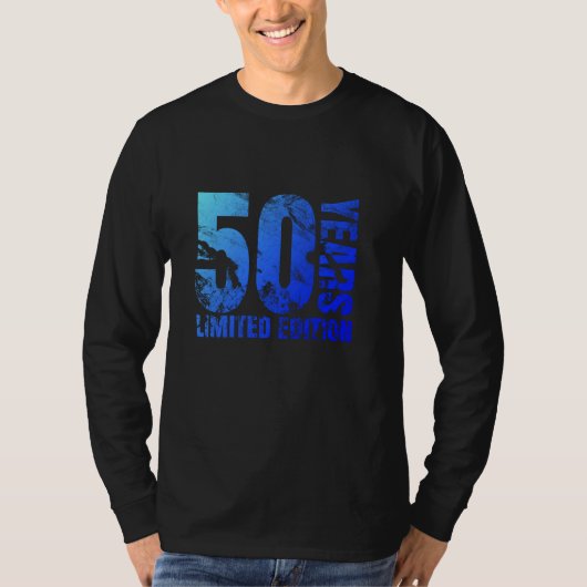 50 jaar oude mannen cadeau 50 verjaardagscadeau vo t-shirt (Voorkant)