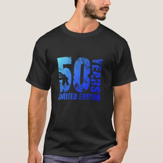 50 jaar oude mannen cadeau 50 verjaardagscadeau vo t-shirt (Voorkant)