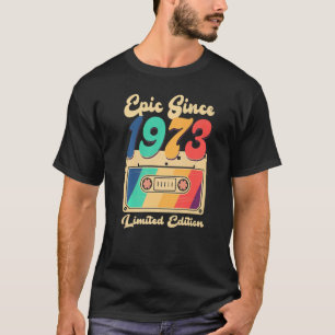 50 jaar oude Mannen van de bevalling in 1973 T-shirt