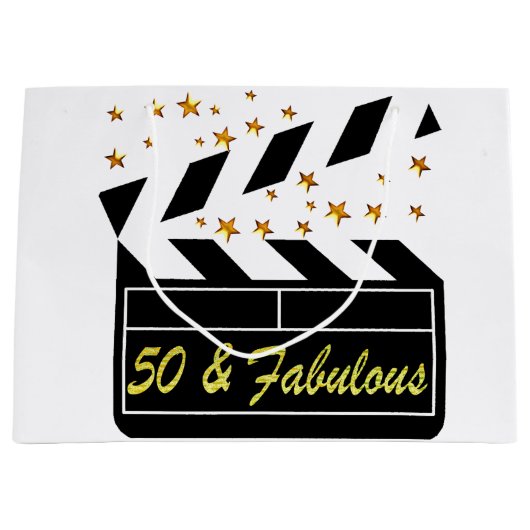 50 JAAR OUDE MOVIE STAR GROOT CADEAUZAKJE (Voorkant)