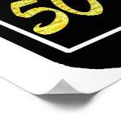 50 JAAR OUDE MOVIE STAR POSTER (Hoek)