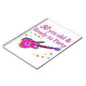 50 JAAR OUDE ROCKSTER NOTITIEBOEK (Linkerzijde)