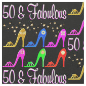 50 JAAR OUDE STILETTO QUEEN STOF (Close Up)