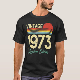 50 jaar oude Vintage 1973 50e verjaardag 18 T-shirt