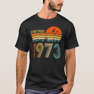 50 jaar oude Vintage 1973 50e verjaardag 34 T-shirt