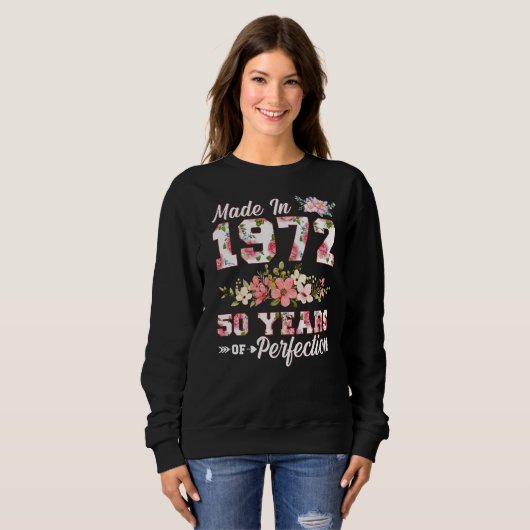 50 jaar Perfectie 50e dag griep in 1972 Trui (Voorkant volledig)