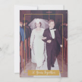 50 Jaar Samen 50e Trouwdagjubileum & Foto Kaart (Voorkant)