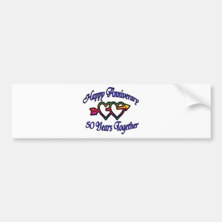 50 jaar samen bumpersticker