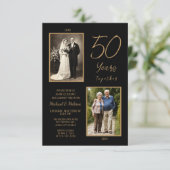 50 Jaar Samen Foto Kaart (Staand voorkant)