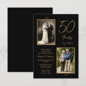 50 Jaar Samen Foto Kaart (Voorkant / Achterkant)