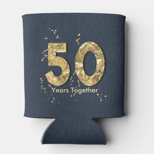 50 jaar samen Golden Jubileum Cooler (Achterkant)