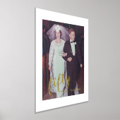 50 jaar samen - Jubileum voor bruiloft Foto Folie Afdrukken (Laagn)